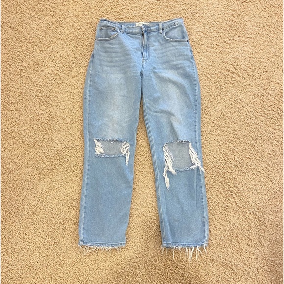 Abercrombie & Fitch Denim - A&F Ultra High Rise 90s Straight Jean